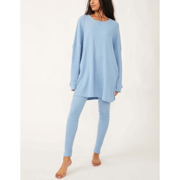 Free People Early Night Thermal / Rainy Season (have pants too 4sale) - Picture 5 of 7